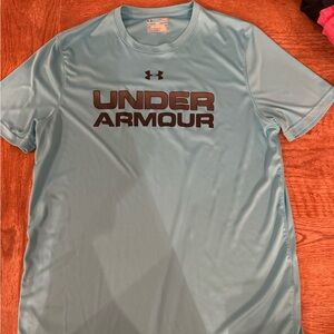 Under Armour Men's Light Blue Short Sleeve Tee